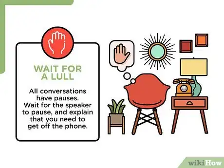 Imagen titulada End a Phone Call With a Talkative Person Step 2