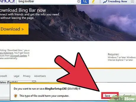 Imagen titulada Download the Bing Bar Step 6