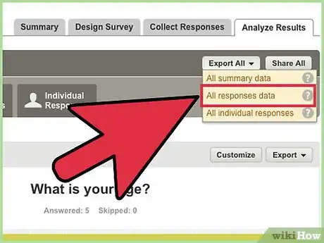 Imagen titulada Download Your Surveymonkey Results Step 6