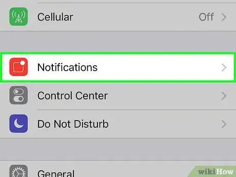 Imagen titulada Access the Notification Center on an iPhone Step 7