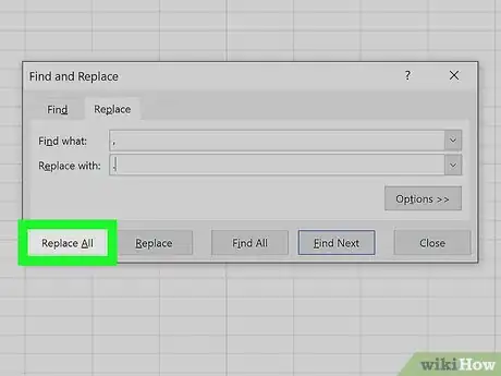 Imagen titulada Change a Comma to Dot in Excel Step 5