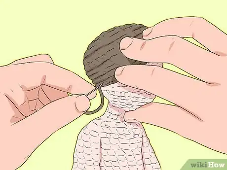 Imagen titulada Make Amigurumi Hair Step 14