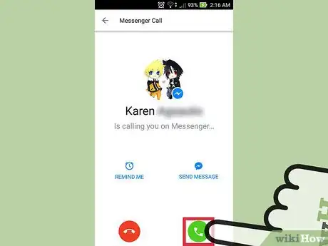 Imagen titulada Make Free Voice and Video Calls with Facebook Messenger Step 7