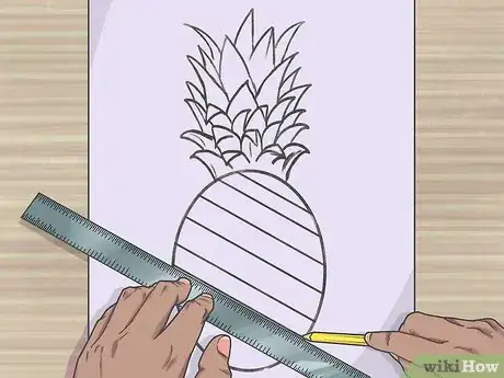 Imagen titulada Draw a Pineapple Step 4