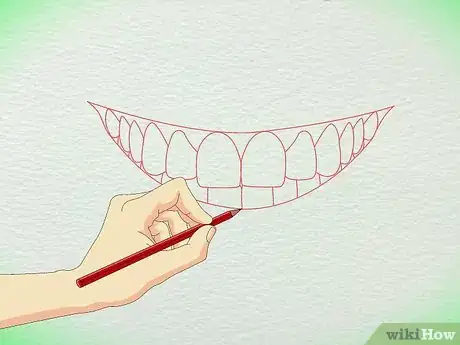 Imagen titulada Draw Teeth Step 9