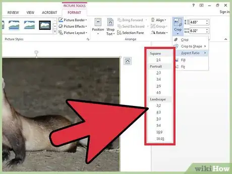 Imagen titulada Crop a Picture in Word Step 14