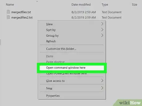 Imagen titulada Merge Text (.Txt) Files in Command Prompt Step 4