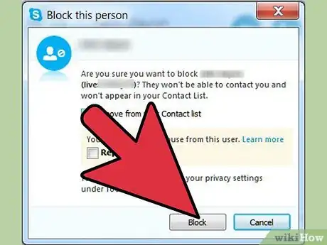 Imagen titulada Block a Skype Contact Step 3