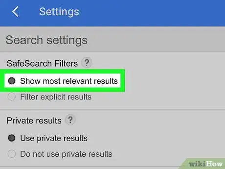 Imagen titulada Turn Off Google Safesearch Step 9