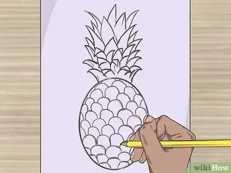 Imagen titulada Draw a Pineapple Step 6