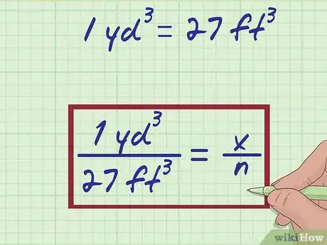 Imagen titulada Convert Cubic Feet to Cubic Yards Step 2