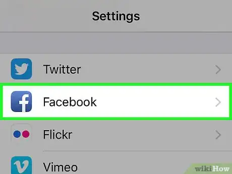 Imagen titulada Delete Facebook Contacts from an iPhone Step 2