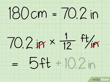 Imagen titulada Convert Human Height in Centimeters to Feet Step 3