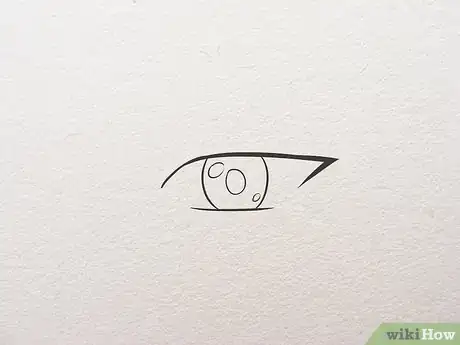 Imagen titulada Draw Simple Anime Eyes Step 12