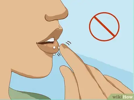 Imagen titulada Treat an Infected Lip Piercing Step 16