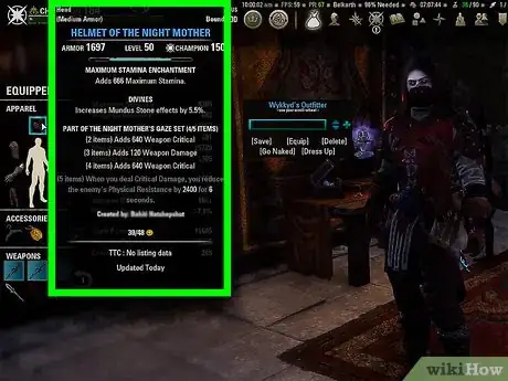 Imagen titulada Enchant Weapons in Elder Scrolls Online Step 10