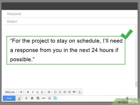 Imagen titulada Write an Email with a Sense of Urgency Step 6