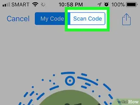 Imagen titulada Scan a QR Code on Facebook Messenger Step 4