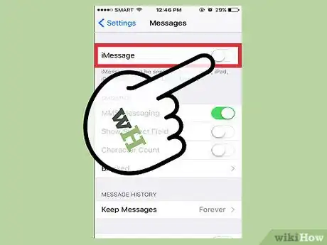 Imagen titulada Change Your Phone Number on iMessage Step 3