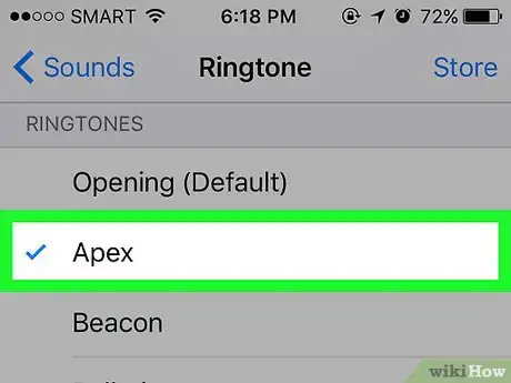 Imagen titulada Change the Default Ringtone on iPhone Step 4