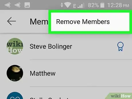 Imagen titulada Delete Contacts on GroupMe on Android Step 12