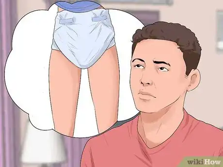 Imagen titulada React when Your Spouse Is Wearing Diapers Step 1