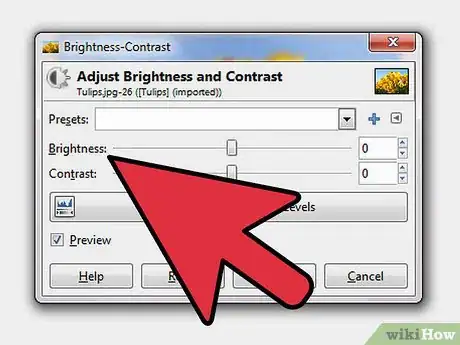 Imagen titulada Adjust Brightness in GIMP Step 3