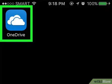 Imagen titulada Use OneDrive on iOS Step 1