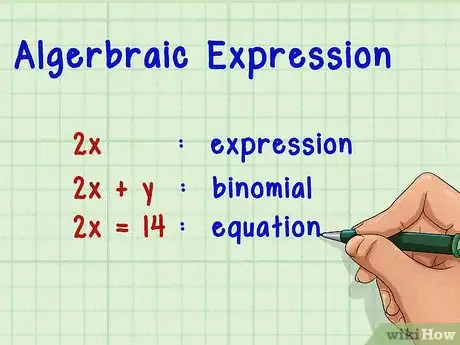 Imagen titulada Evaluate an Algebraic Expression Step 1