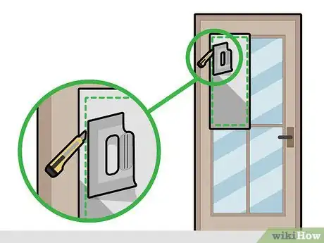 Imagen titulada Cover a Glass Door for Privacy Step 14