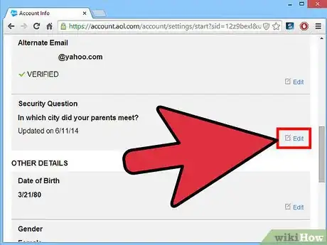 Imagen titulada Change Your Account Recovery Settings on AOL Mail Step 8