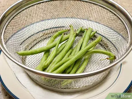 Imagen titulada Clean Green Beans Step 1