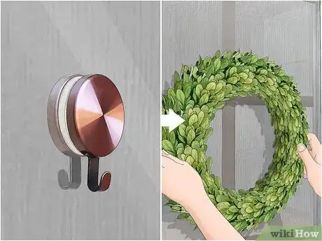 Imagen titulada Hang a Wreath on a Storm Door Step 10