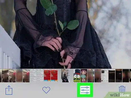 Imagen titulada Adjust the Brightness of a Photo Using the iPhone Photos App Step 3