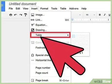 Imagen titulada Make a Signup Sheet on Google Docs Step 4