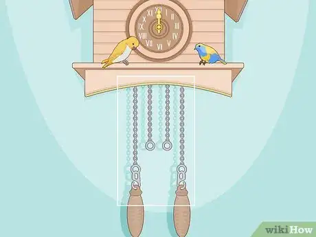 Imagen titulada Set a Cuckoo Clock Step 10