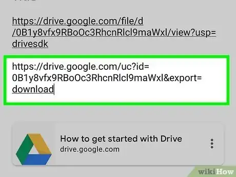 Imagen titulada Create Shareable Download Links for Google Drive Files Step 19