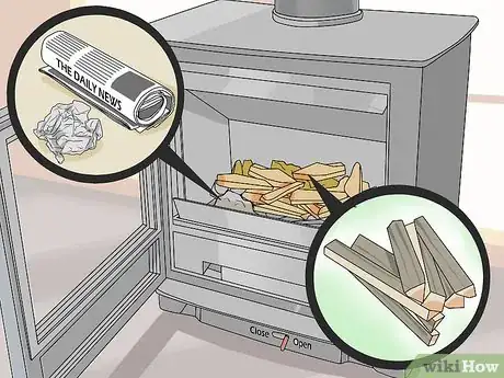 Imagen titulada Use a Wood Stove Step 4