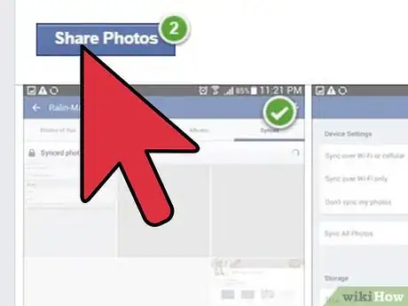 Imagen titulada Sync Photos from Your Mobile to Facebook Step 15