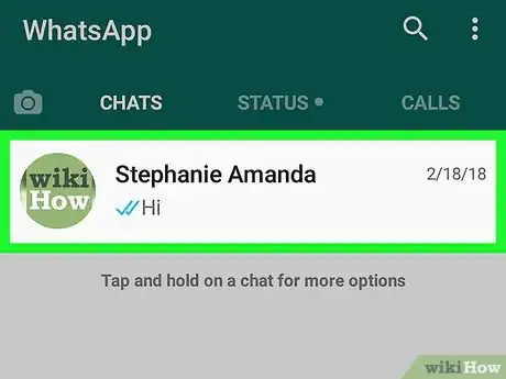 Imagen titulada Block WhatsApp Calls on Android Step 3