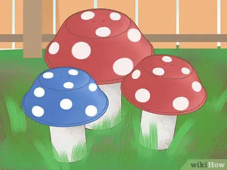 Imagen titulada Make Decorative Garden Mushrooms Step 18