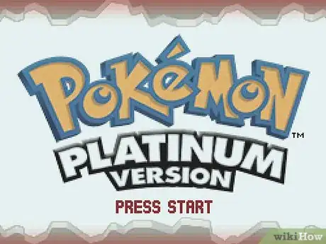 Imagen titulada Restart Pokémon Platinum Step 2