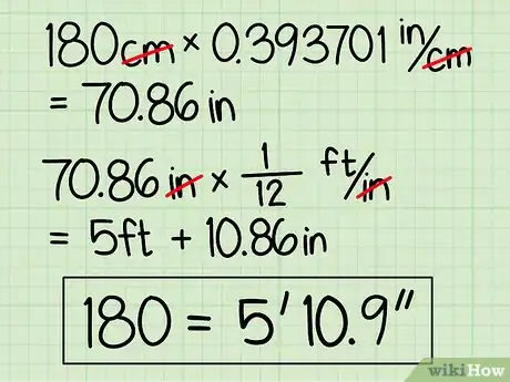 Imagen titulada Convert Human Height in Centimeters to Feet Step 5