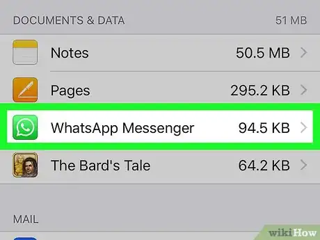 Imagen titulada Delete Backups on WhatsApp on iPhone or iPad Step 6