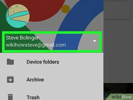 Imagen titulada Log Out of Google Drive on Android Step 3