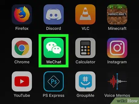 Imagen titulada Make a Video Call on WeChat Step 1