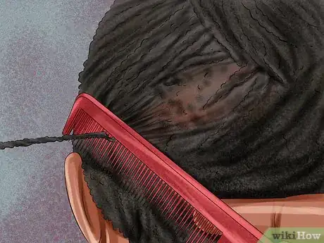 Imagen titulada Dreadlock Straight Hair Step 8