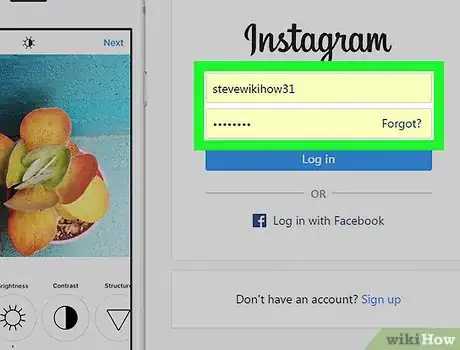 Imagen titulada Log in to Instagram on a PC or Mac Step 3