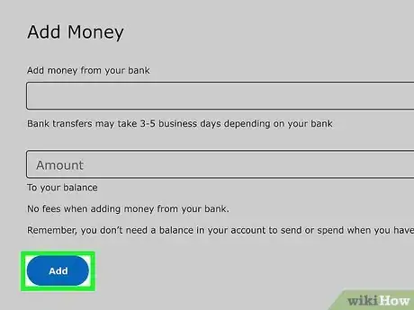 Imagen titulada Add Money to PayPal Step 5