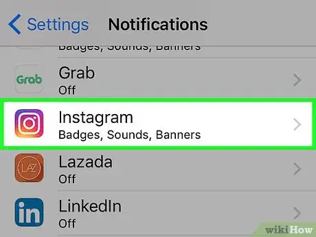 Imagen titulada Turn Notifications On or Off in Instagram Step 3